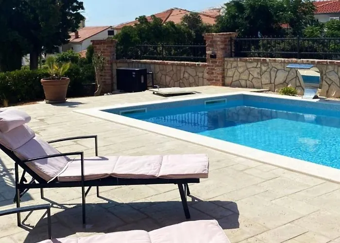 Lara With Pool&whirpool&pet Friendly&100m From The Sea- Rab By Guide * 라브
